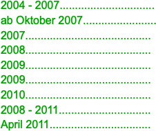 2004 - 2007...............................